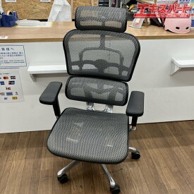 【3】Ergohuman PRO エルゴヒューマン オフィスチェア OAチェア メッシュチェア ヘッドレスト機能 熊谷店【中古】
