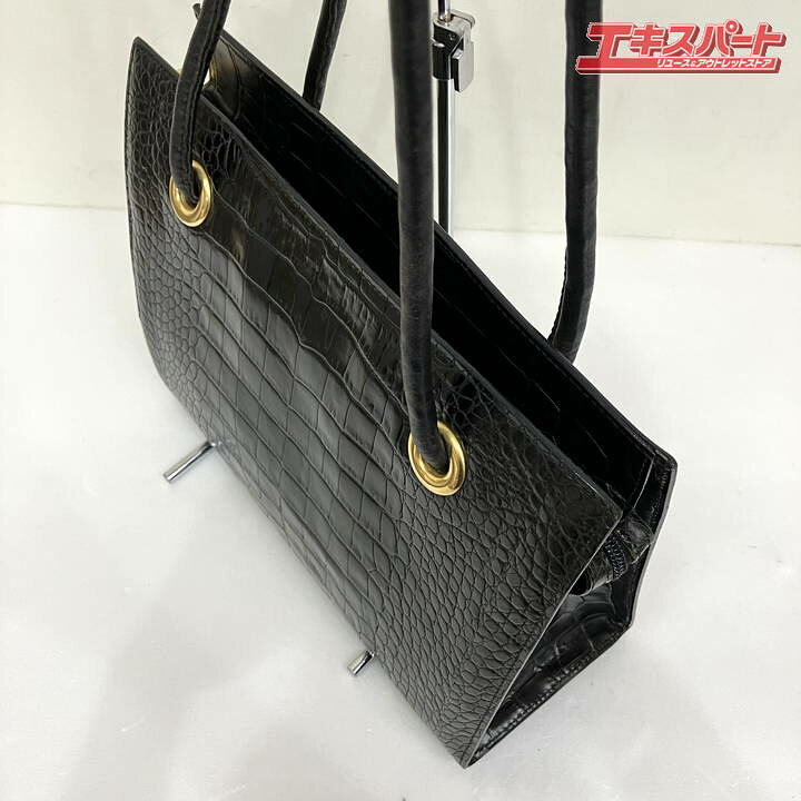 楽天市場】BALLY バリー クロコ型押し レザー トートバッグ 