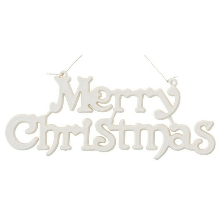 楽天市場 Merrychristmas プラスチックプレート ホワイト 1個 メリークリスマス の英語タイトルのプレートです クリスマス ツリー装飾の定番オーナメント 楽しいツリーの飾り付けに最適 クリスマス 飾り 装飾 オーナメント ストア エキスプレス 楽天市場店
