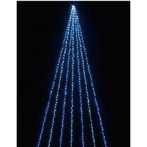 楽天市場】イルミネーション ナイアガラ led ドレープライトの通販 