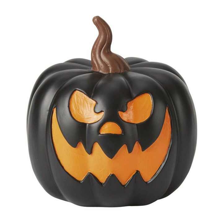 楽天市場 ブラックパンプキンオブジェ アングリー 1個黒いカボチャで目や口はオレンジ 怒った顔と笑った顔の2種類があります テーブルや棚に飾って楽しいハロウィン装飾の完成です ハロウィン かぼちゃ カボチャ オブジェ 雑貨 インテリア 飾り 装飾 ディスプレイ