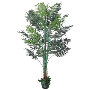 アレカヤシ 高さ150cm 1台手軽に空間に緑を!送料無料 フェイクグリーン 観葉植物 フェイク 人工観葉植物 リアル 大型 インテリア アレカヤシ 大きい 鉢植え 鉢 セット