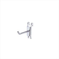 【10本】コネクトフック(直径6mm) L6.5cm一体成型で強度もばっちり！5cmピッチのネットに2個並べられます…