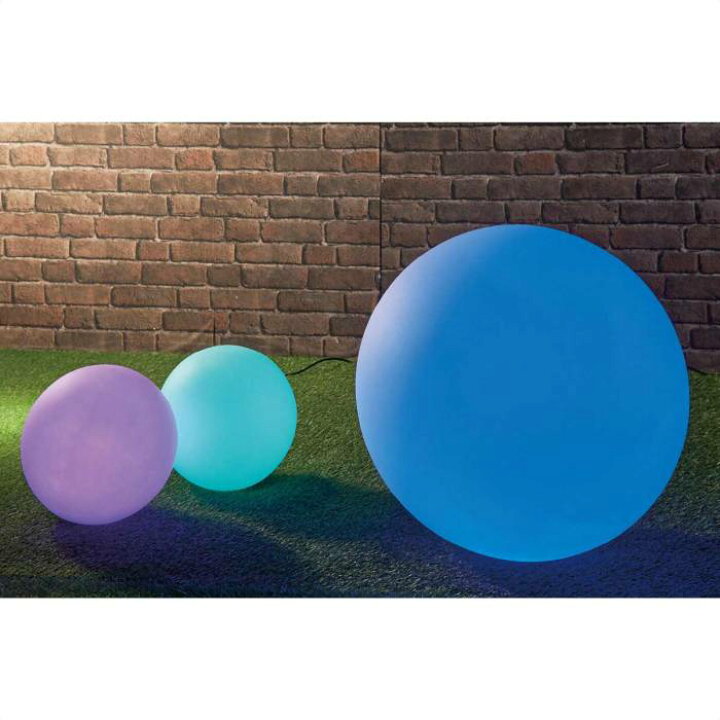 楽天市場】【2個セット】LEDボールライト [屋外使用可] 直径30cm 