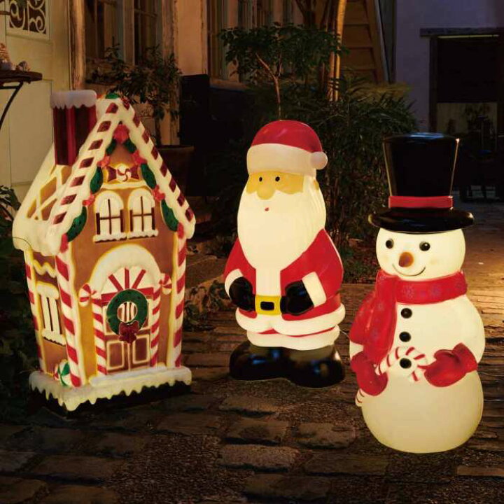 楽天市場】LEDクリスマスブローライト [屋外使用可] サンタ 1台 
