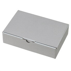 【10枚入り】ギフトボックス シルバーグレー 22×14×5cmプチギフトにぴったりの商品が引き立つ、シンプルで上品な無地のボックスです。送料無料 ラッピング 箱 ギフトボックス ギフト パッケージ プレゼント おしゃれ 大 被せ箱 シルバー