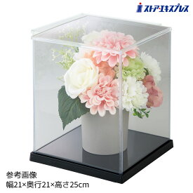 ディスプレイケース 透明クリア 内寸:幅18×奥行18×高さ24cm 1個ホコリから守りながら、商品全体を魅せるディスプレイケース。フィギュアケースやコレクションケースなどの観賞用にも便利。人形ケース フィギュアケース コレクションケース 卓上