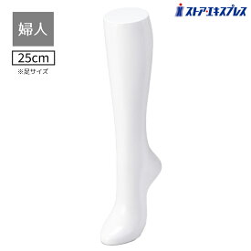 【10%OFFクーポン(計5千円以上)11月10日限り】ソックス用ディスプレイ 白 婦人ハイソックス用 1台送料無料 トルソー 脚 レッグ 左足 撮影用 アパレル