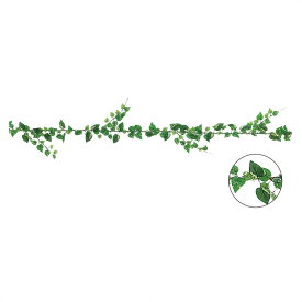 【3本セット】ミニリーフガーランド ポトス葉が小さいコンパクトタイプ。葉が前向きなので、ウエルカムボードや壁に貼ることもできます。送料無料 フェイクグリーン 観葉植物 フェイク 人工観葉植物 リアル 壁掛け 吊り下げ ハンギング インテリア ポトス