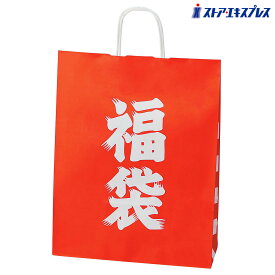 【5%OFFクーポン有り！9月7日限り】【50枚入り】手提げ福袋 32×11.5×41cmラッピング ギフト 紙袋 手提げ 業務用 福袋 正月 セール