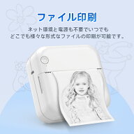 ミニプリンター ラベルプリンター スマホ 対応 モバイルプリンター 小型 軽量 感熱 サーマルプリンター …