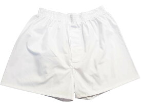 トランクス 無地 白色 日本製 メンズ 下着 前開き 父の日 ギフト 誕生日 プレゼント 大きいサイズ 3L 4L 綿100% 男性 国産 紳士 パンツ