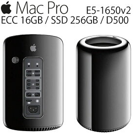 【中古】 APPLE MacPro A1481 E5-1650v2 RAM:16GB ECC SSD:256GB D500x2 MacOS:Monterey HDMI WiFi Bluetooth デスクトップ XEON 中古パソコン 中古PC
