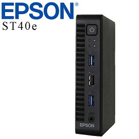 EPSON Endeavor ST40E 第七世代 Core i3-7100u 4GBメモリ SSD256GB MSOFFICE365搭載 Windows11 Pro 23H2 11ac 無線WIFI Bluetooth内蔵 USB3.0 ウルトラコンパクトPC 極小サイズ　出力端子：HDMI、VGA 中古デスクトップPC 中古パソコン　ミニーPC