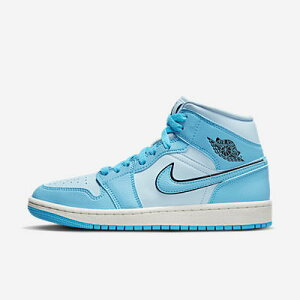 Ki NIKE DV1302-400 Air Jordan 1 Mid Ice Blue Wmns 22.5cm 5.5US Xj[J[ iCL