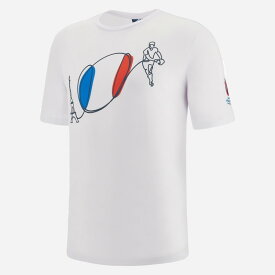 RWC 2023 FRANCE シティコレクション Tシャツ FLAG BALL/ MACRON マクロン