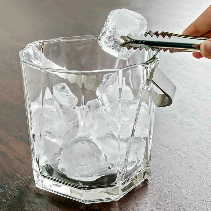 楽天市場】アイスペール ガラス クリア 900ml シュマール 氷入れ 業務 