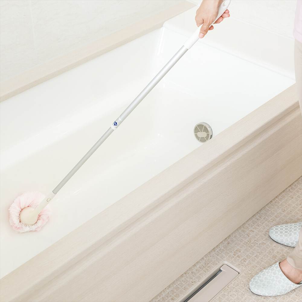 ユニットバスボンくん 抗菌 ロング | お風呂掃除 浴室 浴槽 ブラシ