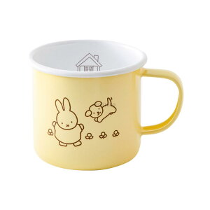 ミッフィー パステル ホーロー マグカップ 8cm | miffy ホーローカップ マグカップ コップ 食洗機対応 ホーロー ホーロー食器 食器 琺瑯 かわいい おしゃれ シンプル カフェ アウトドア ほうろ