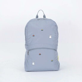 【ポイント5倍】 ミッフィー リュック デイパック SOLEIL | miffy バッグ バックパック リュックサック リュック 通勤 通学 黒 レディース アウトドア A4 旅行 おでかけ カバン かばん レディースバッグ カジュアル 鞄 学校 大人 仕事 折りたたみ おしゃれ かわいい