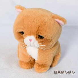 エキゾチックショートヘア ぬいぐるみ もちゃぼんぼん | 小さい ねこ ネコ ぬいぐるみ 猫 ふわふわ 生き物 動物 インテリア 雑貨 猫グッズ おもちゃ ぬい 手乗り かわいい おしゃれ プレゼント ギフト 癒し ディスプレイ お出かけ ぬい撮り