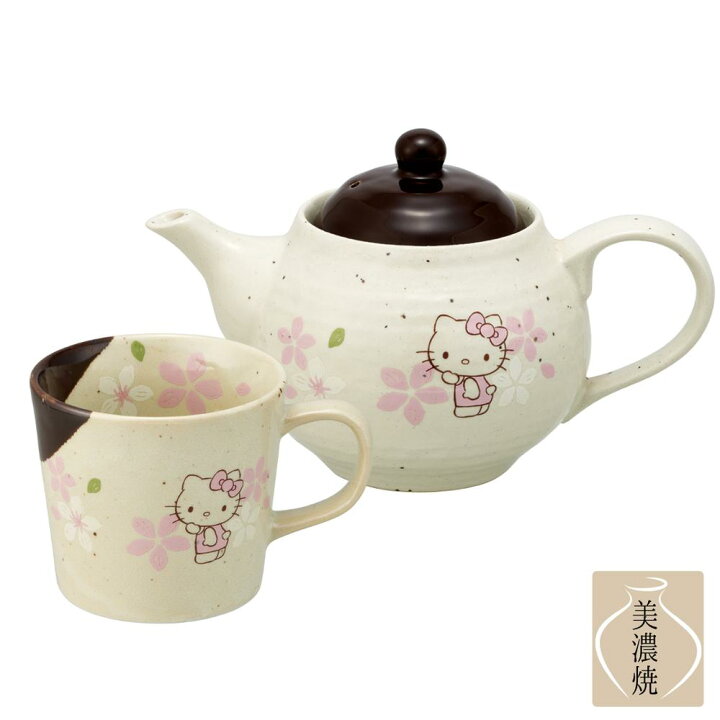楽天市場】美濃焼 ハローキティ さくら マグカップ ポット マグカップ 
