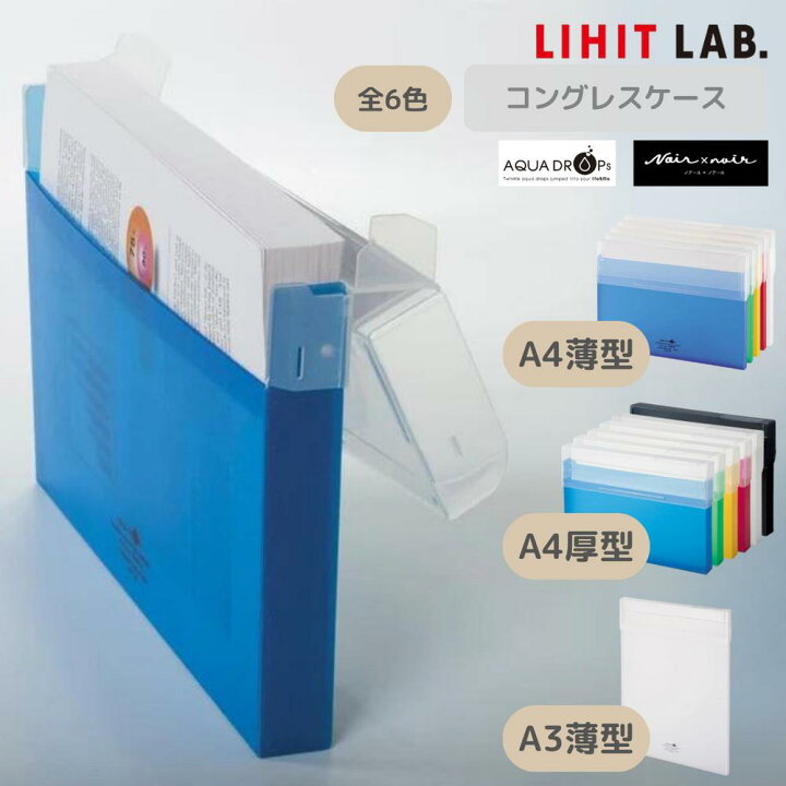 （まとめ買い）リヒトラブ コングレスケース A4 乳白 A-5024-1 【5冊セット】 まとめ）LIHITLAB コングレスケース厚型 A-5024-3 赤〔×10セット〕の通販はau PAY マーケット - 輸入雑貨のネットストア  Co.Ltd. | au PAY マーケット－通販サイト