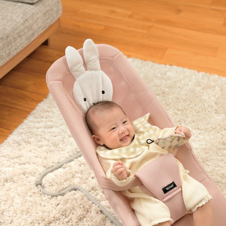 楽天市場】2024新商品 SG規格 1年保証 miffy バウンシングシート  