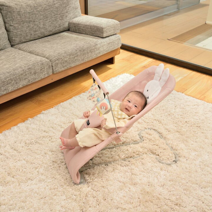 楽天市場】2024新商品 SG規格 1年保証 miffy バウンシングシート  