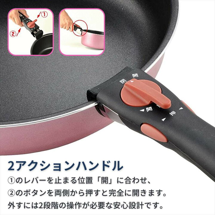 楽天市場 取っ手が取れる Cocobit Ih対応 鍋 フライパン 5点セット Cr 6768フライパン 鍋 フッ素加工 cm フライパン 26cm 18cm セット ハンドル 取り外し 和平フレイズ ココビット ピンク ブルー Ih フタ付 蓋付き 新生活 送料無料 おしゃれ 取ってが取れる 丸 楽天市場 取っ手が取れる Cocobit Ih対応 鍋 フライパン 5点セット Cr 6768フライパン 鍋 フッ素加工 cm フライパン 26cm 18cm セット ハンドル 取り外し 和平フレイズ ココビット ピンク ブルー Ih フタ付 蓋付き 新生活 送料無料 おしゃれ 取ってが取れる 丸