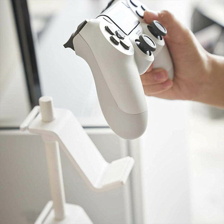 楽天市場 ポイント10倍 ゲームコントローラー 収納 ラック スマート Smart ゲーム機 任天堂スイッチ 収納 スタンド おしゃれ スイッチ ヘッドホン ヘッドセット プレイステーション 5 コンパクト 充電スタンド スタンド 山崎実業 Ps4 Nintendo Switch Ps5 Yamazaki