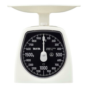 アナログクッキングスケール 2kg | タニタ アナログクッキングスケール KA441WH キッチンスケール 1kg 料理計り 便利 プレゼント キッチン用品 調理器具 製菓 キッチンツール 計量器 アナログ 調