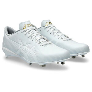 �y�v�G���g���[��P10�{ 6/11 1:59�܂Łz �A�V�b�N�X (ASICS) GOLDSTAGE MA 3 �싅 ������X�p�C�N WHITE/WHITE 1123A049