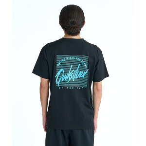 �N�C�b�N�V���o�[ (QUIKSILVER) RETRO MOOD SS �T�}�[ ���W���[ �����Y���b�V���K�[�h �����Y BLK QLY261019