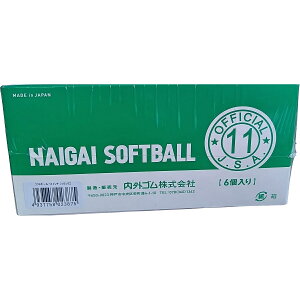 �i�C�K�C (NAIGAI) �\�t�g�{�[���P���e�C11�C���` 6���� �싅 �\�t�g�{�[���� 11�C���` - 136604