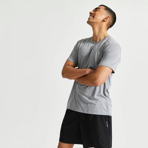 �f�J�g���� (Decathlon) Decathlon �����Y����T�V���c100 �W���E�t�B�b�g�l�X GRY �����Y�X�|�[�c�E�F�A �����@�\T�V���c �����Y �O���[ 8601311