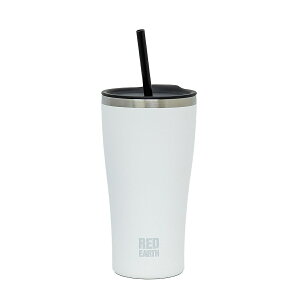 �y�G���g���[�Ń|�C���g10�{ 6/4 20���`�z ���b�h�A�[�X (RED EARTH) ST VACUUM STRAW TUMBLER 530ml �L�����v�p�i �W���O �^���N 530ml �z���C�g STRAW-053Y WH