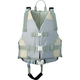 エーキューエー (AQA) ライフジャケット(LIFEJACKET) サマー レジャー シュノーケリング M ASHGRAY KA-9025
