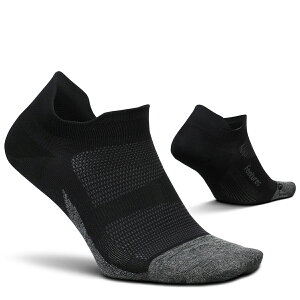 �t�B�[�`���[�Y (feetures) ELITE ULTRA LIGHT NO SHOW TAB(�G���[�g �E���g�����C�g �m�[�V���[�^�u) �����j���O �\�b�N�X BLACK 4400010003191