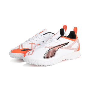 �v�[�} (PUMA) �E���g�� 5 �v���C TT + MID JR �T�b�J�[ �W���j�A�^�[�t �W���j�A PUMA WHITE-PUMA BLACK-GLOWIN 10833201