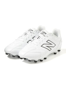 �j���[�o�����X (New Balance) 442 Team HG/AG V3 �T�b�J�[ �X�p�C�N �����Y WHITE U43H7CX4E