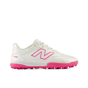 �j���[�o�����X (New Balance) 442 Team TF Jnr V3 �T�b�J�[ �W���j�A�^�[�t �W���j�A WHITE Y43T58XW
