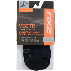 �c�[�^�C���Y���[ (2XU) �x�N�^�[���C�g�N�b�V����1/4�N���[�\�b�N�X �����j���O �\�b�N�X BLK/TTM UA5047E