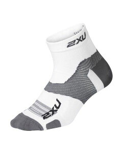 �c�[�^�C���Y���[ (2XU) �x�N�^�[�E���g�����C�g1/4�N���[�\�b�N�X �����j���O �\�b�N�X WHT/GRY UA7028E