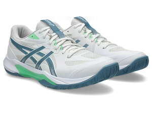 �A�V�b�N�X (ASICS) GEL-TACTIC 13 �o���[�{�[�� �V���[�Y ���[�J�b�g WHITE/BLACK 1073A078.100