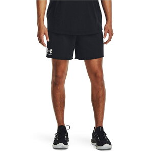 �A���_�[�A�[�}�[ (UNDER ARMOUR) UA Rival Terry 6in Short �����Y�X�|�[�c�E�F�A �X�E�F�b�g�p���c �����Y Black / / Onyx White 1382427 001