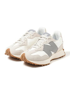 �j���[�o�����X (New Balance) 327 �V���[�Y �p�t�H�[�}���X �����Y WHITE U327LTD