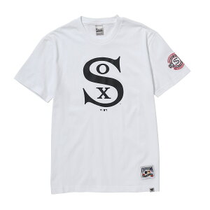 �t�@�i�e�B�N�X (FANATICS) COOPERSTOWN DOUBLE LOGO S/S TEE �싅 ����T�V���c WHITE ML0126SS0007_CWS