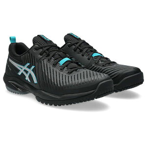 �A�V�b�N�X (ASICS) PRESTIGE NEO OC �����Y�e�j�X�V���[�Y BLACK/PURE SILVER 1043A029.001