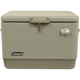 コールマン (Coleman) 54QTスチールベルトクーラー(セージ) キャンプ用品 ハードクーラー30L以上 2159598